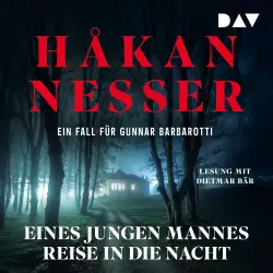 Cover - Håkan Nesser - Gunnar Barbarotti - Band 9 - Eines jungen Mannes Reise in die Nacht. Ein Fall für Gunnar Barbarotti