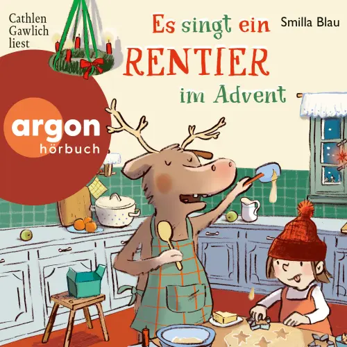Cover - Smilla Blau - Flinn und Frieda - Band 3 - Es singt ein Rentier im Advent