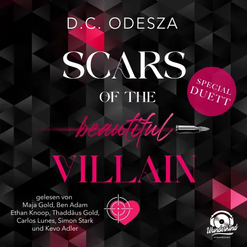 Cover - D. C. Odesza - Obsidian Villains - Band 1 - Scars of the beautiful Villain