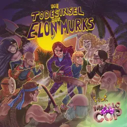 Cover - Holy Crazy Crime - Folge 6 - Die Todesinsel des Elon Murks feat. Maniac Lady Cop