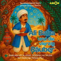 Cover - Märchen mit Klassik - Folge 17 - Ali Baba und die vierzig Räuber
