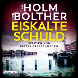 Cover - Line Holm - Die Maria-Just-Reihe - Kriminalroman - Band 3 - Eiskalte Schuld