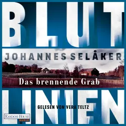 Cover - Johannes Selåker - Die Blutlinien-Reihe - Thriller - Band 2 - Blutlinien - Das brennende Grab