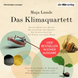 Cover - Maja Lunde - Das Klimaquartett - Die Geschichte der Bienen - Die Geschichte des Wassers - Die Letzten ihrer Art - Der Traum von einem Baum