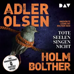 Cover - Jussi Adler-Olsen - Carl-Mørck-Reihe - Band 11 - Tote Seelen singen nicht. Der elfte Fall für das Sonderdezernat Q in Kopenhagen