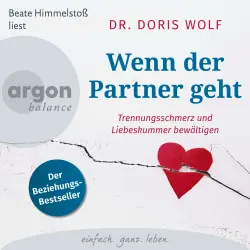 Cover - Dr. Doris Wolf - Wenn der Partner geht - Trennungsschmerz und Liebeskummer bewältigen