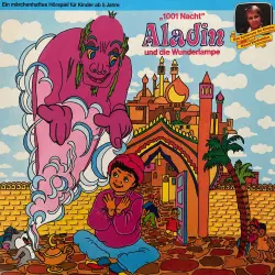 Cover - Anke Beckert - 1001 Nacht, Anke Beckert - Aladin und die Wunderlampe