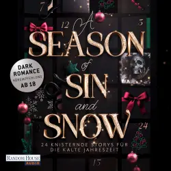 Cover - Jasmin Baur - A Season of Sin and Snow - 24 knisternde Storys für die kalte Jahreszeit - Die spicy Dark-Romance-Anthologie!