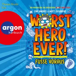 Cover - Eva Amores - Worst Hero Ever 1 - Füße voraus