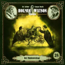 Cover - Holmes & Watson - Folge 25 - Classics: Der Flottenvertrag