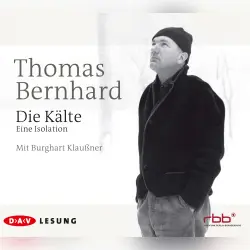 Cover - Thomas Bernhard - Die Kälte