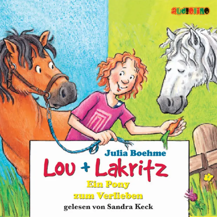 Cover von Julia Boehme - Lou + Lakritz 5 - Ein Pony zum Verlieben