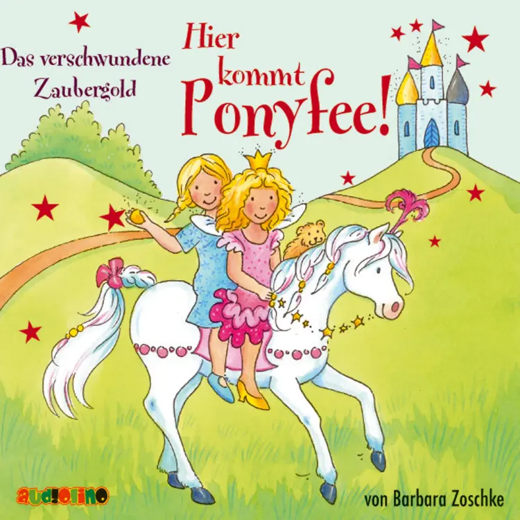 Cover von Barbara Zoschke - Hier kommt Ponyfee 17 - Das verschwundene Zaubergold