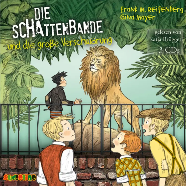 Cover von Frank M. Reifenberg - Die Schattenbande 4 - Die Schattenbande und die große Verschwörung