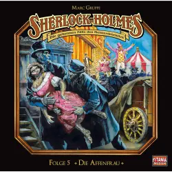 Cover - Sherlock Holmes - Folge 5 - Die Affenfrau