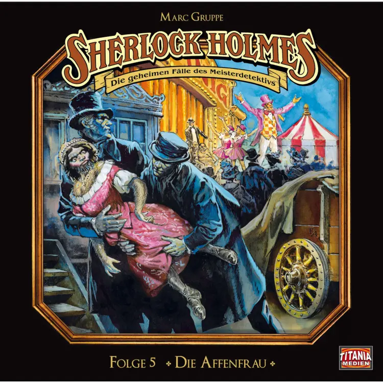 Cover von Sherlock Holmes - Folge 5 - Die Affenfrau