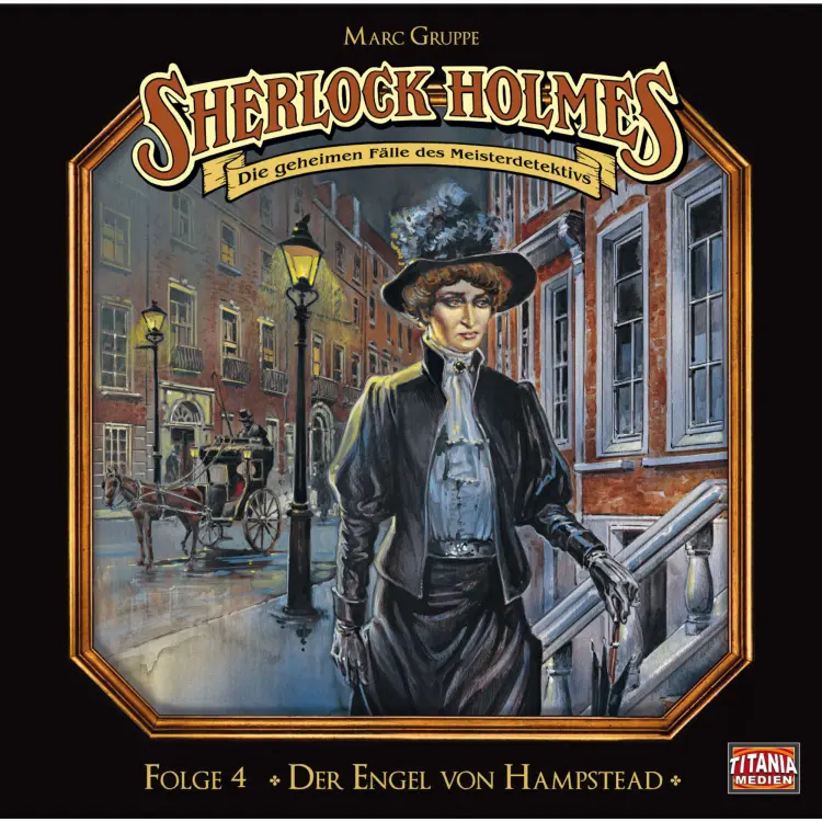 Cover von Sherlock Holmes - Folge 4 - Der Engel von Hampstead