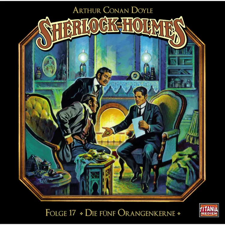 Cover von Sherlock Holmes - Folge 17 - Die fünf Orangenkerne