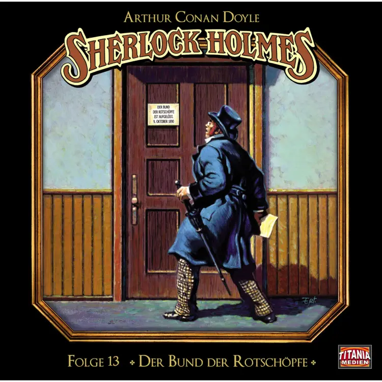 Cover von Sherlock Holmes - Folge 13 - Der Bund der Rotschöpfe