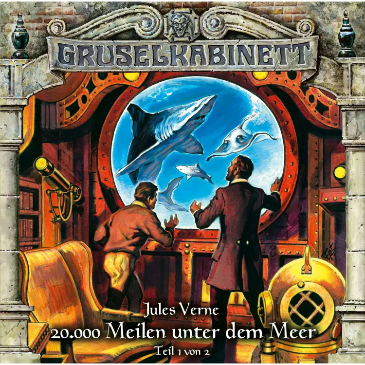 Cover von Gruselkabinett - Folge 118 - 20,000 Meilen unter dem Meer (Teil 1 von 2)