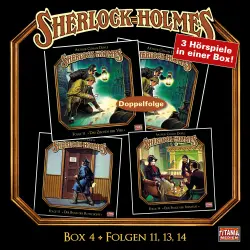 Cover - Sherlock Holmes - Box 4 - Folgen 11, 13, 14