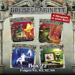 Cover - Gruselkabinett - Box 22 - Folgen 84, 85, 87, 88