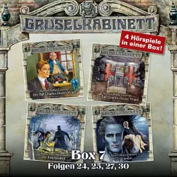 Cover - Gruselkabinett - Box 7 - Folgen 24, 25, 27, 30