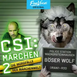Cover - Roland Griem - CSI: Märchen - Neue Morde in der Märchenwelt - Band 2 - Böser Wolf