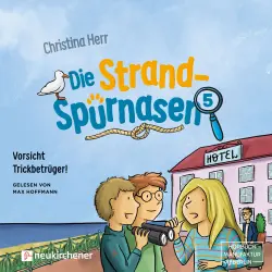 Cover - Christina Herr - Die Strandspürnasen - Band 5 - Vorsicht Trickbetrüger!