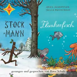 Cover - Julia Donaldson - Stockmann / Flunkerfisch