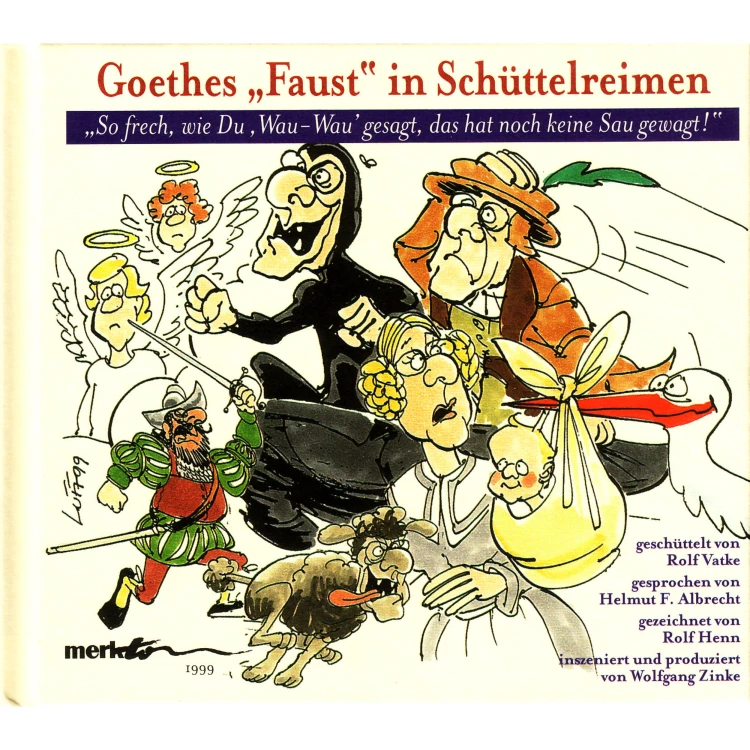 Cover von Helmut F. Albrecht - Goethes "Faust" in Schüttelreimen