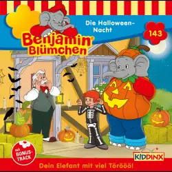 Cover - Benjamin Blümchen - Folge 143 - Die Halloween-Nacht