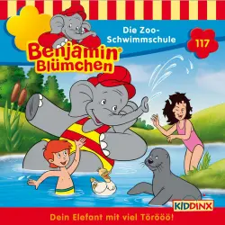 Cover - Benjamin Blümchen - Folge 117 - Die Zoo-Schwimmschule