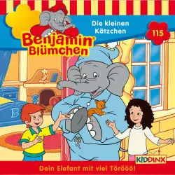 Cover - Benjamin Blümchen - Folge 115 - Die kleinen Kätzchen