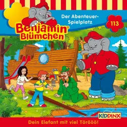 Cover - Benjamin Blümchen - Folge 113 - Der Abenteuer-Spielplatz