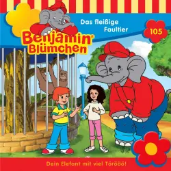 Cover - Benjamin Blümchen - Folge 105 - Das fleißige Faultier