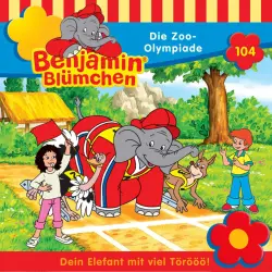 Cover - Benjamin Blümchen - Folge 104 - Die Zoo-Olympiade
