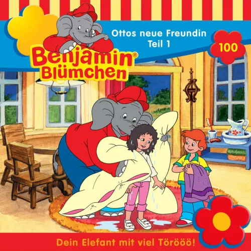 Cover von Benjamin Blümchen - Folge 100 - Ottos neue Freundin, Teil 1