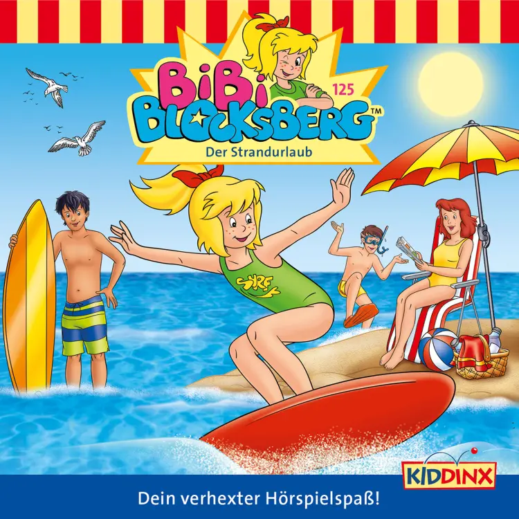 Cover von Bibi Blocksberg - Folge 125 - Der Strandurlaub