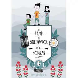 Cover - De lamp, de sneeuwbol en het kompas - De lamp, de sneeuwbol en het kompas