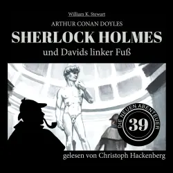 Cover - Die neuen Abenteuer - Die neuen Abenteuer - Folge 39 - Sherlock Holmes und Davids linker Fuß