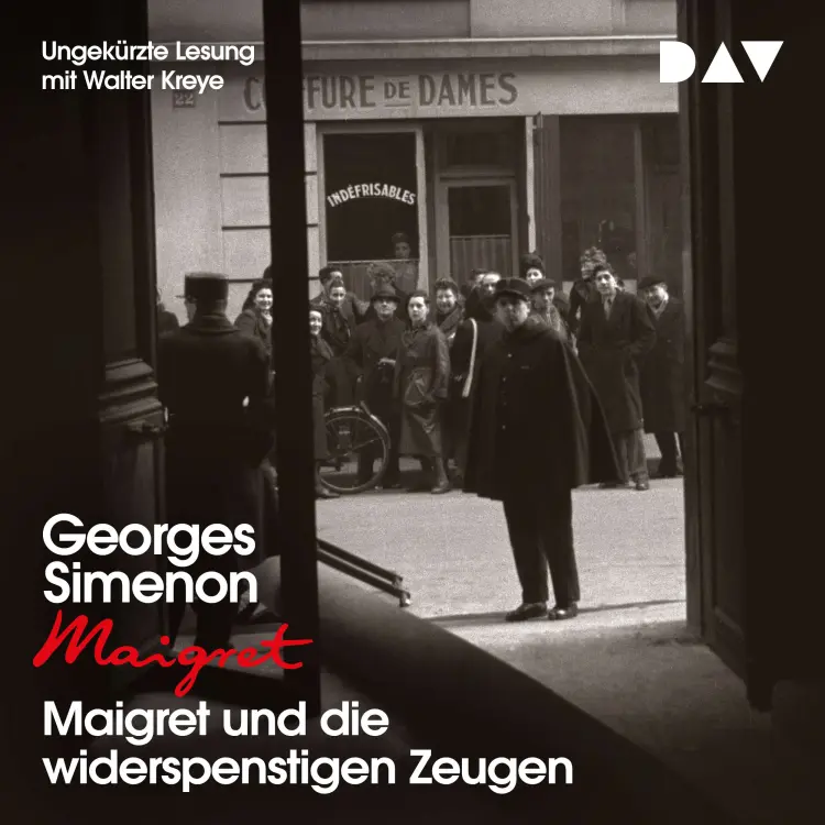 Cover von Georges Simenon - Georges Simenon - Band 53 - Maigret und die widerspenstigen Zeugen