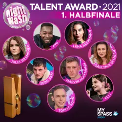 Cover - NightWash Talent Award 2021 - NightWash Talent Award 2021 - 1. Halbfinale