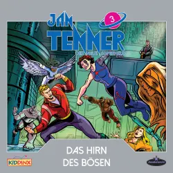Cover - Jan Tenner -  Folge 3 - Das Hirn des Bösen