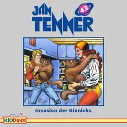 Cover - Jan Tenner -  Folge 43 - Invasion der Ginnicks