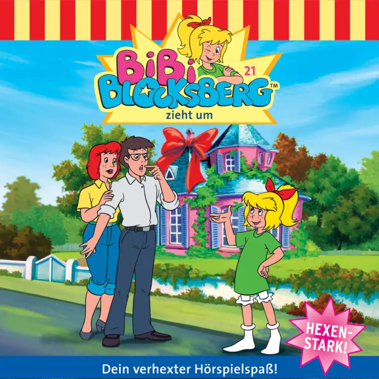 Cover von Bibi Blocksberg -  Folge 21 - Bibi zieht um