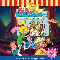 Cover - Bibi Blocksberg -  Folge 13 - Ein verhexter Sonntag
