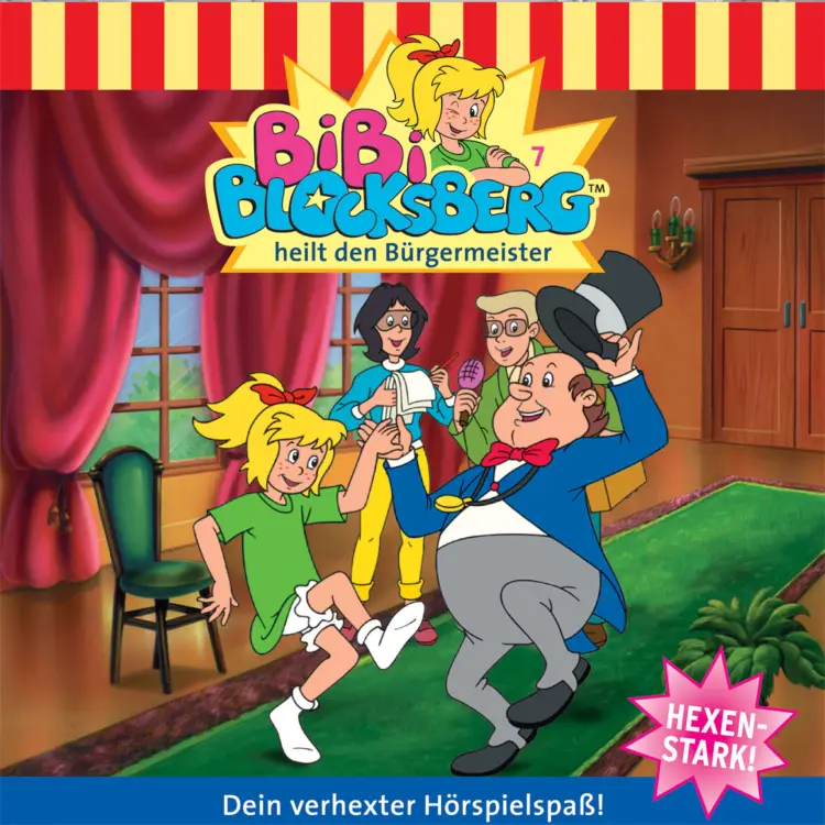 Cover von Bibi Blocksberg -  Folge 7 - Bibi heilt den Bürgermeister