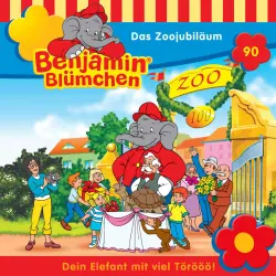 Cover - Benjamin Blümchen -  Folge 90 - Das Zoojubiläum