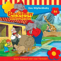 Cover - Benjamin Blümchen -  Folge 86 - Das Nilpferdbaby